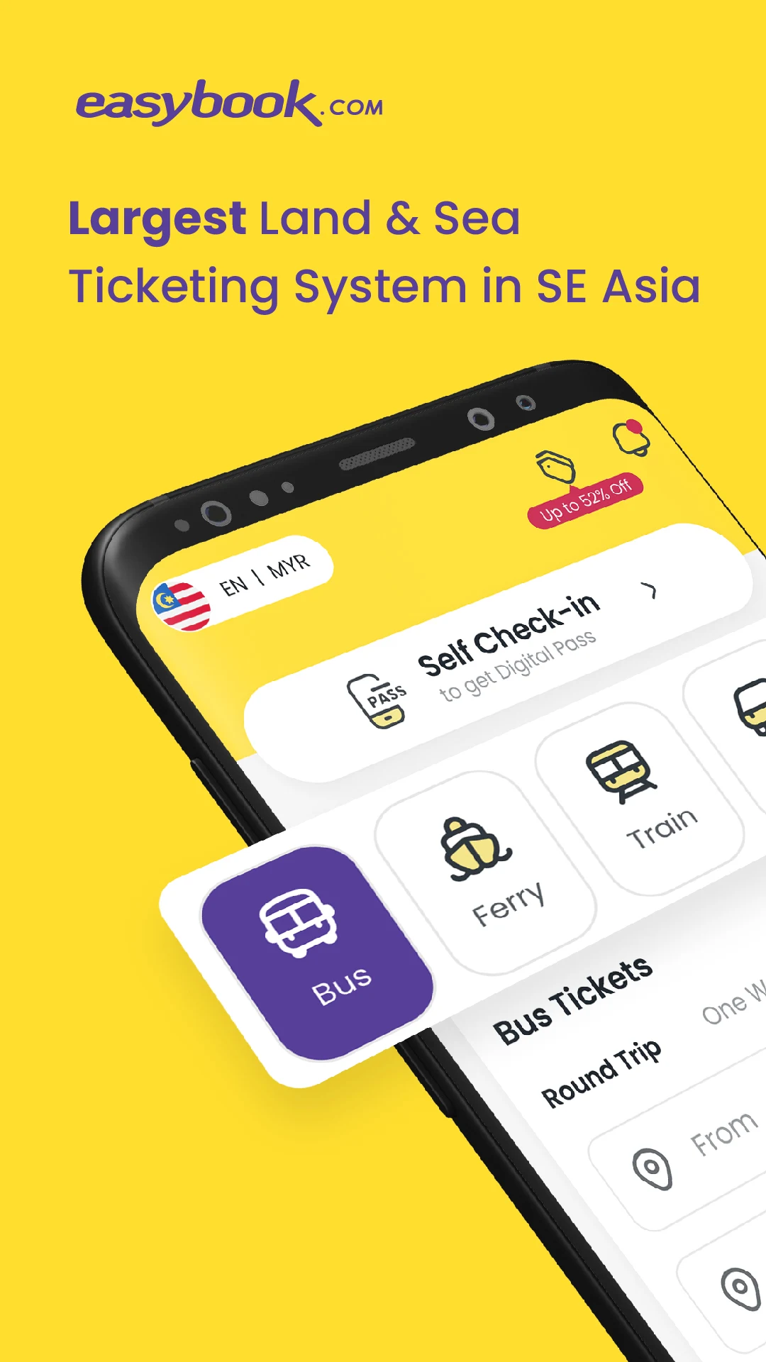 Easybook® Bus Train Ferry Tour screenshot